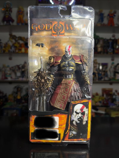 KRATOS CON ARMADURA DE ARES (18CM) FIGURA NECA - GIRUTOYS