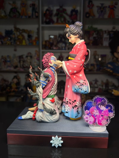 AKAZA Y KOYUKI STUDIO (27CM) FIGURA DEMON SLAYER - GIRUTOYS