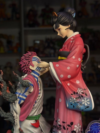AKAZA Y KOYUKI STUDIO (27CM) FIGURA DEMON SLAYER - GIRUTOYS