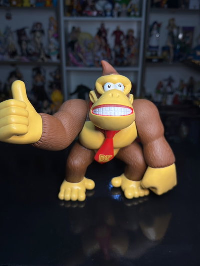 DONKEY KONG DE VINILO (20CM A- 24CM L) FIGURA SUPER MARIO BROS - GIRUTOYS
