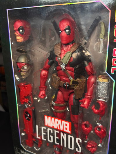 DEADPOOL MARVEL LEGENDS SERIES LEGACY (30CM) FIGURA MARVEL - GIRUTOYS