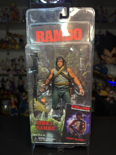 📣OFERTA📣 JOHN J. RAMBO (18CM) FIGURA NECA - GIRUTOYS