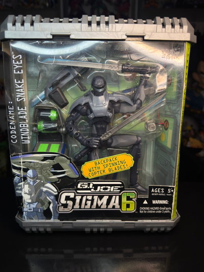 SNAKE EYES GI JOE (20CM) FIGURA ARTICULADA - GIRUTOYS