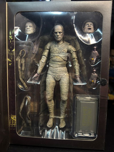 THE MUMMY KARLOFF (18CM) FIGURA NECA - GIRUTOYS