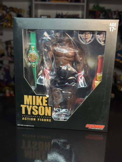 MIKE TYSON CON CINTURONES (18CM) FIGURA ARTICULADA - GIRUTOYS