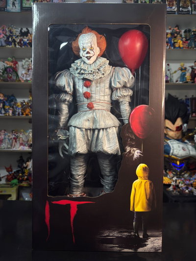 PENNYWISE ESCALA 1/4 ENORME (55CM) FIGURA NECA - GIRUTOYS