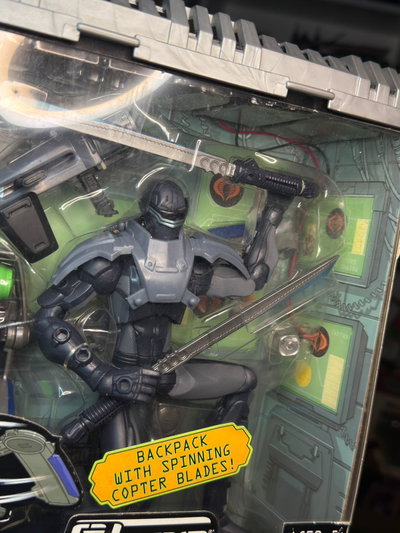 SNAKE EYES GI JOE (20CM) FIGURA ARTICULADA - GIRUTOYS