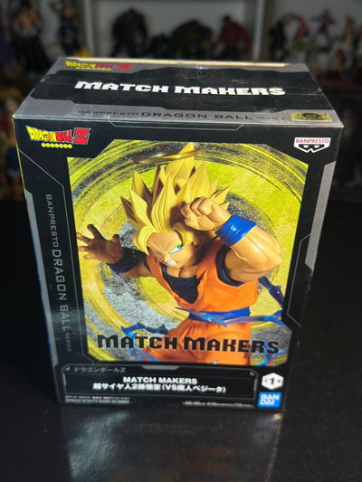 GOKU SSJ2 MATCH MAKERS (SELLADO) BANPRESTO DRAGON BALL - GIRUTOYS