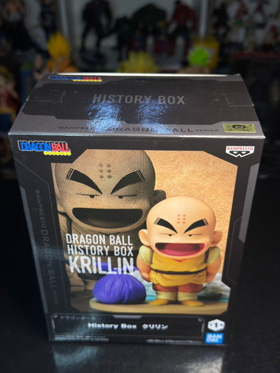 KRILIN HISTORY BOX (SELLADO)BANPRESTO DRAGON BALL - GIRUTOYS