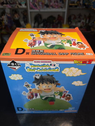 SON GOHAN ICHIBAN KUJI SNAP COLLECTION (SELLADO) BANDAI DRAGON BALL - GIRUTOYS