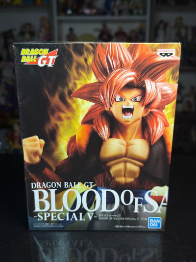 GOGETA SSJ4 ESPECIAL V BLOOD OF SAIYANS (SELLADO) BANPRESTO DRAGON BALL - GIRUTOYS