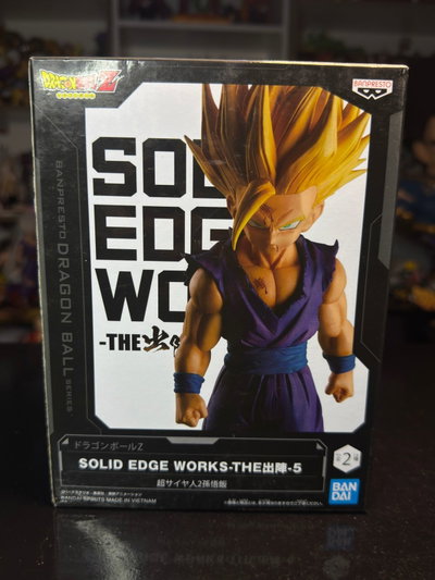 GOHAN SSJ2 SOLID EDGE WORKS (SELLADO) BANPRESTO DRAGON BALL - GIRUTOYS