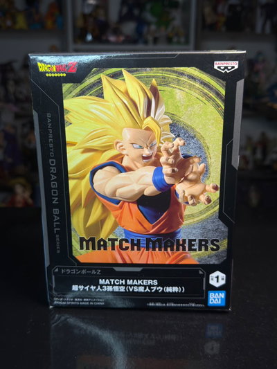 GOKU SSJ3 MATCH MAKERS (SELLADO) BANPRESTO DRAGON BALL - GIRUTOYS