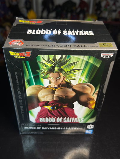 BROLY FULL POWER BLOOD OF SAIYANS (SELLADO) BANPRESTO DRAGON BALL - GIRUTOYS