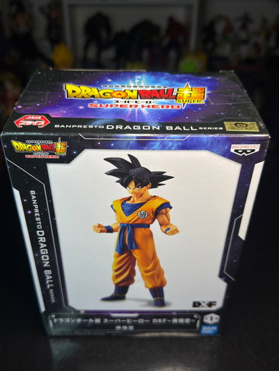 GOKU DXF SUPER HERO (SELLADO) BANPRESTO DRAGON BALL - GIRUTOYS