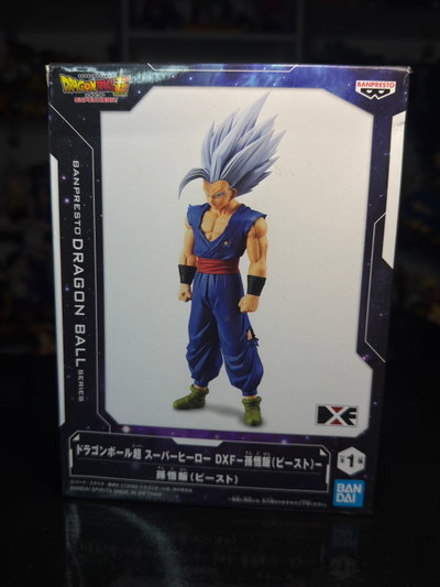 GOHAN BESTIA DXF SUPER HERO (SELLADO) BANPRESTO DRAGON BALL - GIRUTOYS