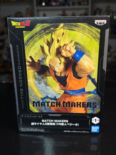 GOKU SSJ2 MATCH MAKERS (SELLADO) BANPRESTO DRAGON BALL - GIRUTOYS
