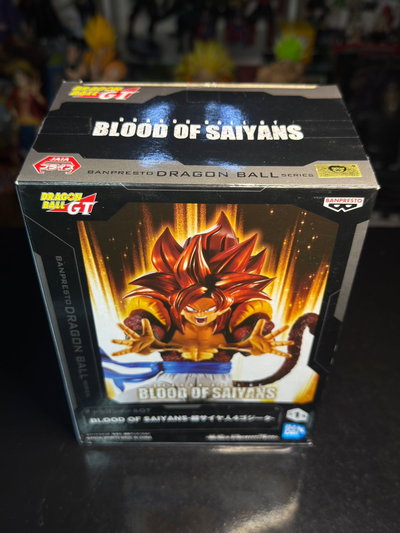 GOGETA SSJ4 BLOOD OF SAIYANS (SELLADO) BANPRESTO DRAGON BALL - GIRUTOYS
