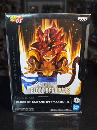 GOGETA SSJ4 BLOOD OF SAIYANS (SELLADO) BANPRESTO DRAGON BALL - GIRUTOYS