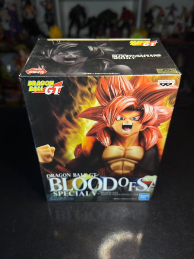 GOGETA SSJ4 ESPECIAL V BLOOD OF SAIYANS (SELLADO) BANPRESTO DRAGON BALL - GIRUTOYS