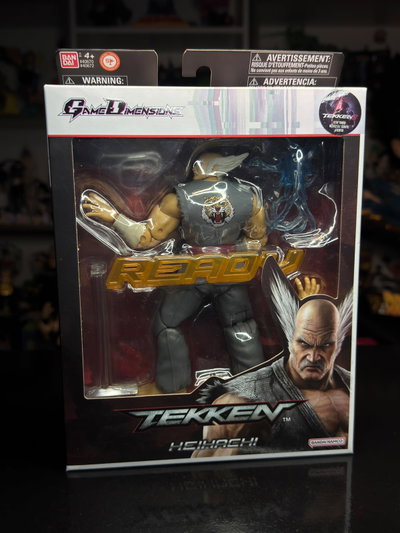 HEIHACHI MISHIMA ARTICULADO BANDAI (18CM) FIGURA TEKKEN - GIRUTOYS