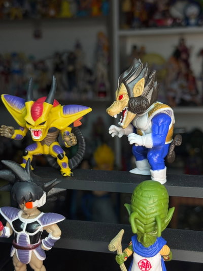 SET X 10 OZARU, TAPION, LUNCH, ETC... (8CM) SET DRAGON BALL - GIRUTOYS