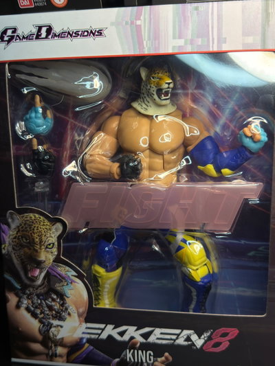 KING ARTICULADO BANDAI (18CM) FIGURA TEKKEN - GIRUTOYS