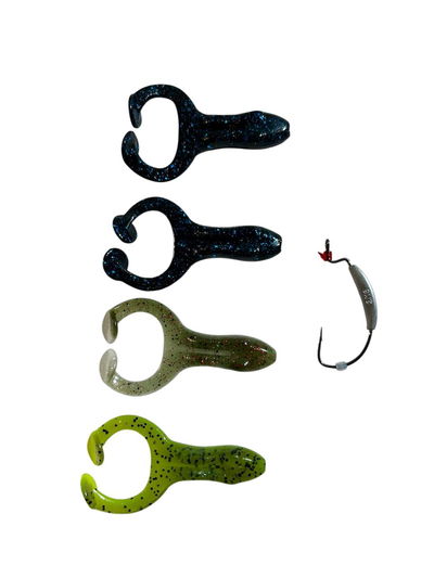 COMBO FINESSE FROG  + ANZUELO OFFSET ZMAN