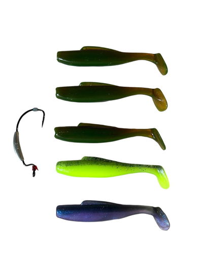 COMBO SOFT DIEZEL MINNOW + ANZUELO OFFSET ZMAN