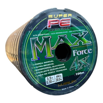 Multifialmento Maruri 4X Max Force Super PE 0.30mm (44lbs) x 100metros