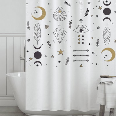 Cortina de Baño Teflonada Aldeana