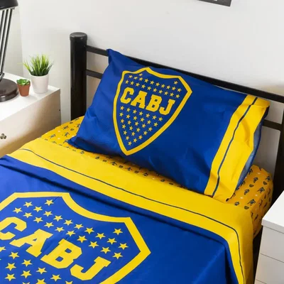 Juego de Sábanas Clubes Fútbol 1 ½ Plaza