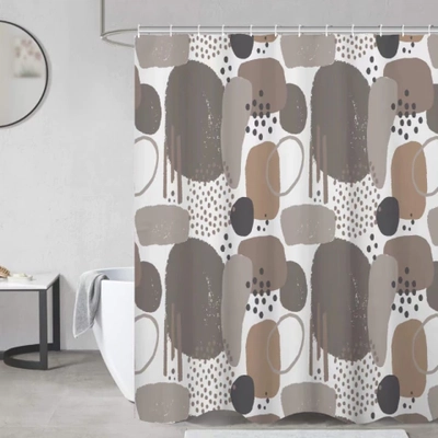 Cortina de Baño Estampada Tela Portofino