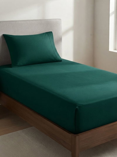 Sábana Ajustable con Funda de Almohada Aldeana 1 ½ Plaza