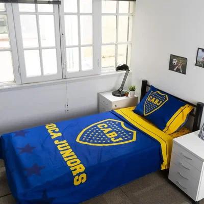 Juego de Sábanas Clubes Fútbol 1 ½ Plaza