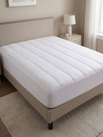Cubrecolchón Protector Fiberball 2 Plazas 140 x 190 cm - Ajustable