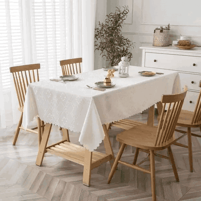 Mantel Antimancha Liso City Blanco