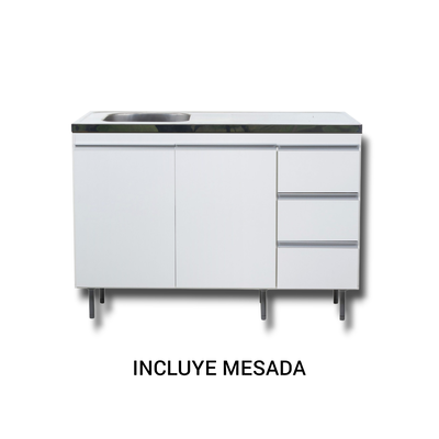 BAJO MESADA DE 1.40 - LÍNEA ARCO - RICCHEZZE