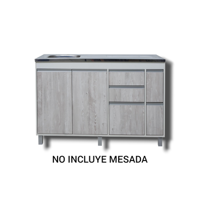 BAJO MESADA DE 1.40 - LÍNEA SORRENTO - RICCHEZZE