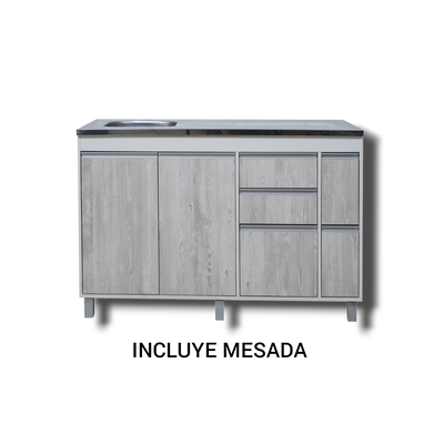 BAJO MESADA DE 1.40 - LÍNEA SORRENTO - RICCHEZZE