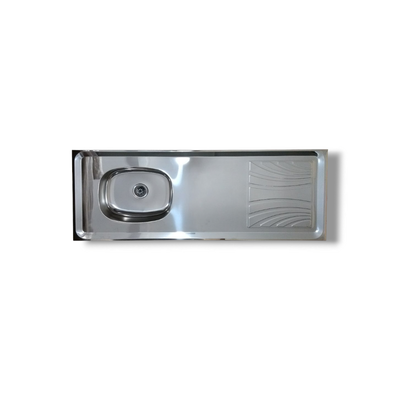 MESADA ACERO INOXIDABLE 1.20x52 - LÍNEA DURANOX