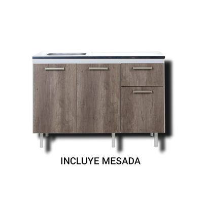 BAJO MESADA DE 1.20 - LÍNEA TURIN - RICCHEZZE