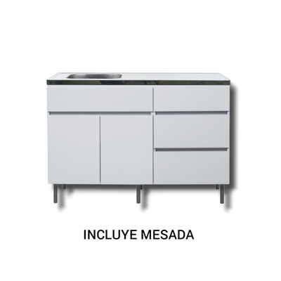 BAJO MESADA DE 1.20 - LÍNEA LIVORNO - RICCHEZZE