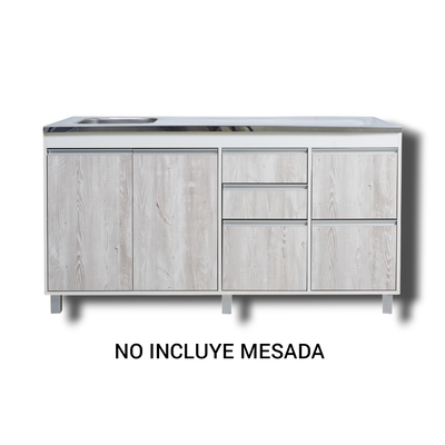 BAJO MESADA DE 1.60 - LÍNEA SORRENTO - RICCHEZZE