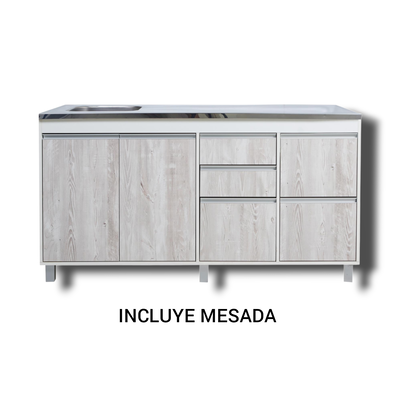 BAJO MESADA DE 1.60 - LÍNEA SORRENTO - RICCHEZZE