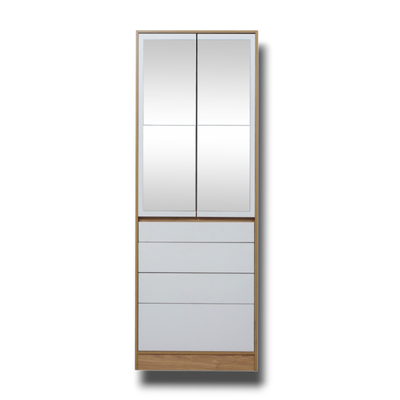 PLACARD CON ESPEJOS 2 PUERTAS - 4 CAJONES - LÍNEA MURANO - RICCHEZZE