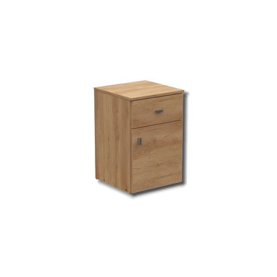 MESA DE LUZ 1 PUERTA - 1 CAJÓN - LÍNEA PACK - MOSCONI 