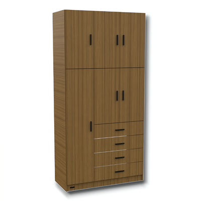 PLACARD 6 PUERTAS - 4 CAJONES - LÍNEA DAKAR PLUS - MOSCONI