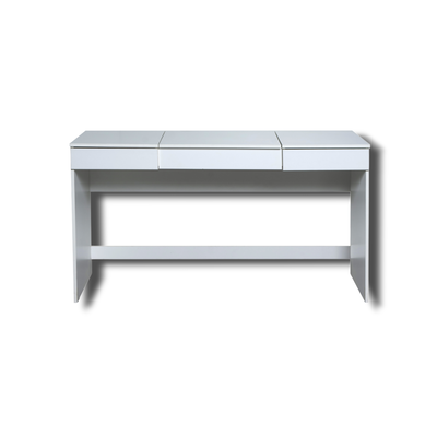 ESCRITORIO CAMARIN CON ESPEJO MAQUILLADOR - 2 CAJONES - LÍNEA MESINA - RICCHEZZE