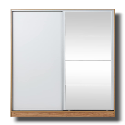 PLACARD 1.80 CON ESPEJO - 2 PUERTAS CORREDIZAS - LÍNEA MURANO - RICCHEZZE